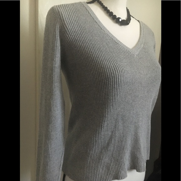 Polo Jeans Company Grey Ribbed Sweater - Picture 4 of 4